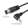 SinLoon 5-Pin DIN Male Cable, 5 Pin Din to 90