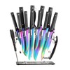 Keewah Knife Set, 16 Piece Kitchen Knives set with Acrylic