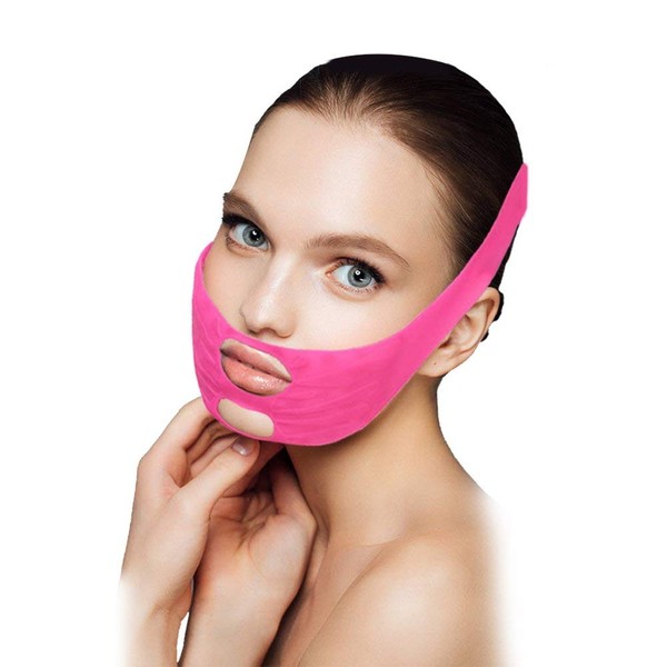 Face slimming mask, the cheek mask removes the face-lifting masks, chin cheeks, anti-wrinkle ironing strap through Filfeel