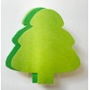 SHAPES ETC. 31 Pcs Holiday Evergreen Tree Green Assorted Creative Paper Cut-Outs 3in Christmas Crafts Winter Décor Kids Classroom Bulletin Boards Holiday Craft Projects USA Made