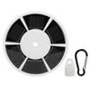 LED Solar Power Flagpole Light Outdoor Tent Light Waterproof Flag