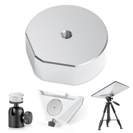 Fouvin Starlink Mini Tripod Adapter, Mini Starlink Mount with 1/4"-20 Thread, Aluminium Alloy Starlink Mini Tripod Adapter Compatible with Standard 1/4" Tripods