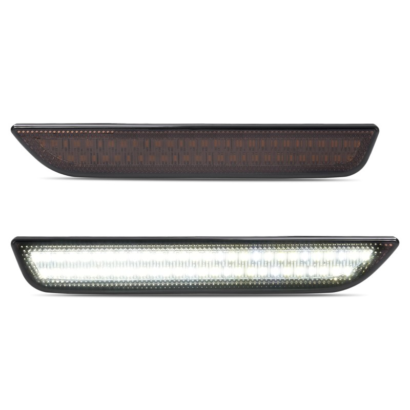 HECASA Rear LED Side Marker Light Compatible with 2010-2014 Ford