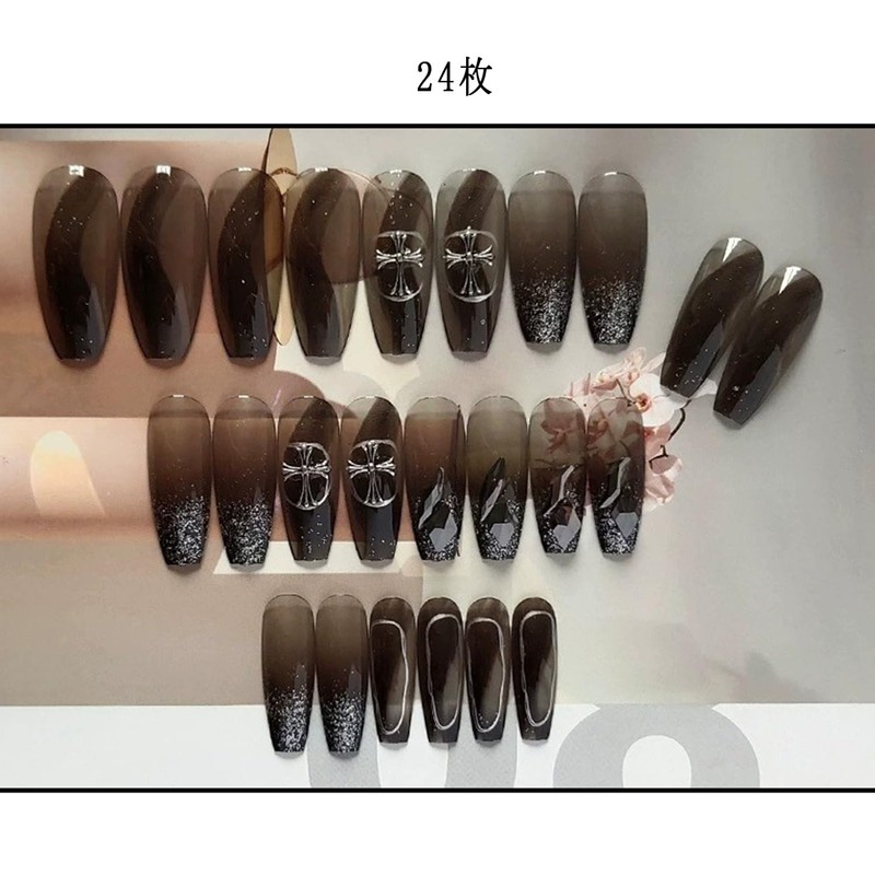 XUZOO Nail Tip, 3D False Nails, Short and Long Nail