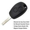 Heart Horse 2 Buttons Remote Car key Case Shell with