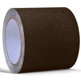 Non-Slip Tape Brown High Traction Safety Track Tape, Non-Slip Tape for Steps, Ramps, Walkways and Patios Indoor and Outdoor to Prevent Slips and Falls