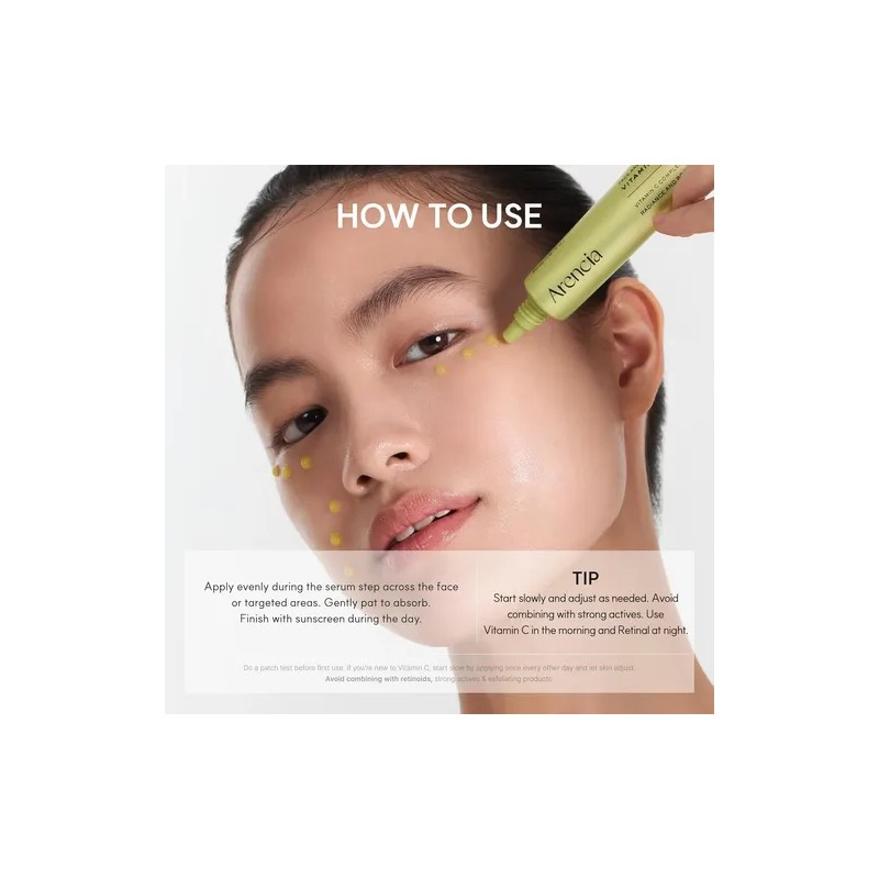 100 Original Arencia Vitamin C Booster Shot Glutathione