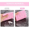 8 Pieces Cellulose Sponge Wipes Cleaning Scrub Washing Non-Scratch Sponge