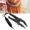 Extension Hair Iron Adjustable Temperature Rotatable Power Cord Ergonomic Safety