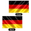 German Flag 3x5 FT Germany Flag With Brass Grommets Fade