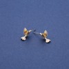 Cimenexe Bohemian Bird Stud Earrings Gold Hummingbird Earrings Small Metal