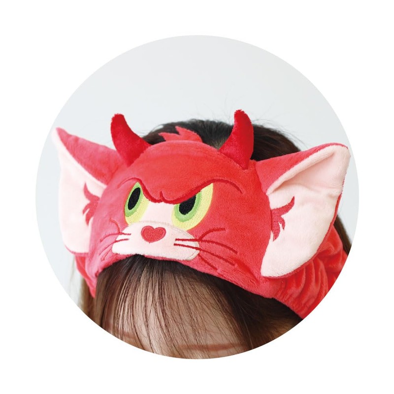 Tees Factory TJ-5537995AT Tom and Jerry Headband Demon Tom H3.5