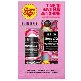 CHUPA CHUPS 2Pack Shampoo Strawberry 375 ml + Body Wash Strawberry 400 ml, Total 775 ml