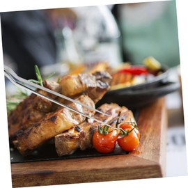 iplusmile 4pcs Baking Decorating Tweezers Stainless Steel Kitchen Tongs for Food Presentation and Cooking Ergonomic Design for Plating Grilling and Appetizers