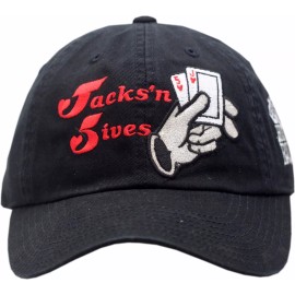 American Needle House Rules Jacks'n 5ives Hat Buckle Back 12048