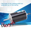 DC Motor HighSpeed 80W Small CW CCW Double Output Shaft