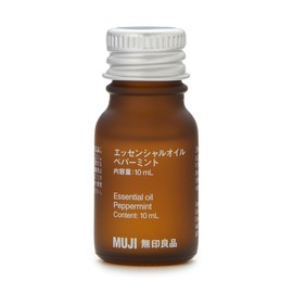 MUJI OCC26A1S Essential Oil Peppermint 0.3 fl oz (10 ml)