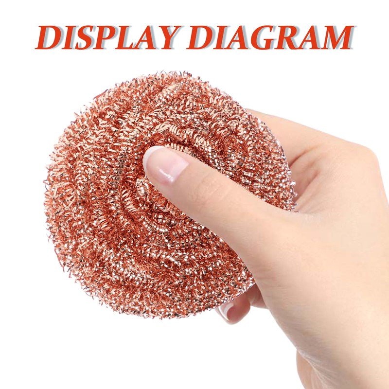 Yardwe Soldering Iron Cleaning Balls Copper Wire Balls for Precise