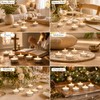 48 Pack White Natural Beeswax Tealight Candles Aluminum Cups 4-5
