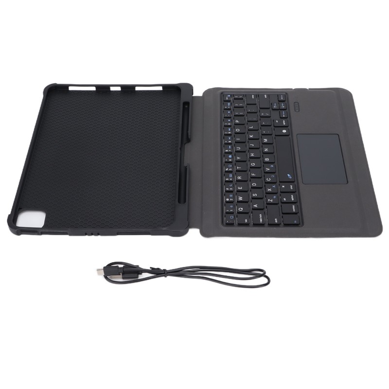 Wireless Keyboard Black Tablet Computer Accessories with Protective Cover for
