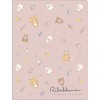 San-X FA17002 Rilakkuma Hardcover Double Clear Holder
