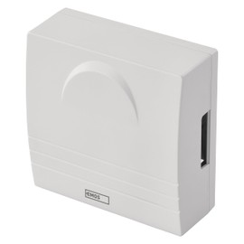 EMOS 2-Wire Doorbell Classic Front Door Gong White Door Bell 1 Melody Ding-Dong Volume 85dB Wired Wall Mounted Square 230V