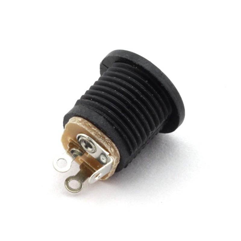 MEETOOT 10 Pack 5.5mm x 2.1mm 3 Pin Female DC