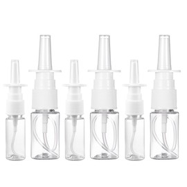 minkissy 20 Pack 10ml Sprayer Bottles - Portable Sprayer Container for Saline & Essential Oils Fine Mist Care Nose Pump for Wash