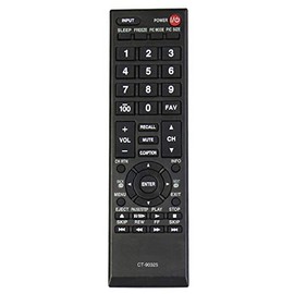 New CT-90325 Remote Control fit for Toshiba LCD LED TV 19AV600 19AV600U 19AV600UZ 19C100 19C100U 19C10U 19C1D 19C1DU 19L4200 19L4200U 19SL400 19SL400U (CT90325)(75014374)(75022871)