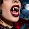 4 Pairs Vampire Teeth for Cosplay 4 Size Fake Fangs