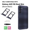 2 PCS for Galaxy A25 5G Dual SIM Card Tray