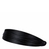 Casa Della Silk Elan Mulberry Silk Headband – Midnight Noir