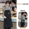 MTSDM Canvas Aprons, Work Aprons for Men Women, Adjustable Luxury
