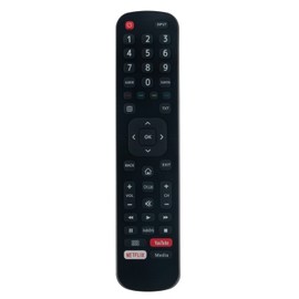 VINABTY Replacement Remote Control Suitable for EN2BB27H Hisense TV A5600F A7100F 43A7100FTUK 50A7100FTUK 58A7100FTUK 65A7100FTUK 43A7100F 50A7100F 55A7100F 58A7100F 0F 65A 0F 7100f 75a7100f
