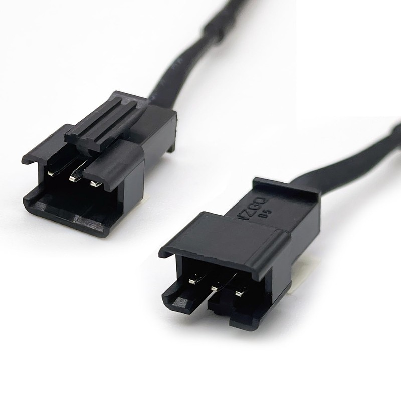 Jstincal 1-to-2 ARGB Splitter Cable, 5V 3-Pin to JST SM