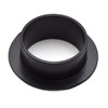 1 Inch(25mm) Zinc Alloy Desk Hole Cover Grommets Black Wire