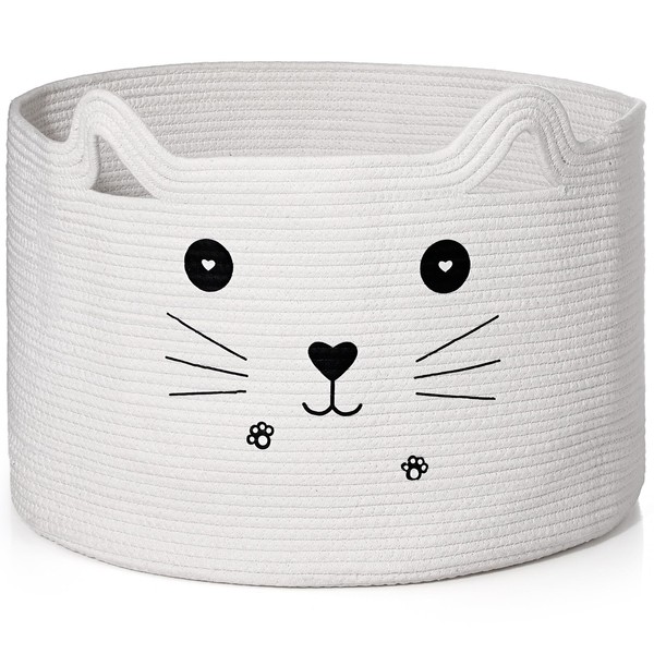 Zopeal XXXXLarge 22 x 14 Inch Cat Basket Blanket Storage