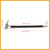 Partuto 20cm Car Tire Valve Connect Pipe Air Chuck Inflator