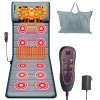 Full Body Electric Massage Mat w/Heat Vibration Massage Pad Cushion