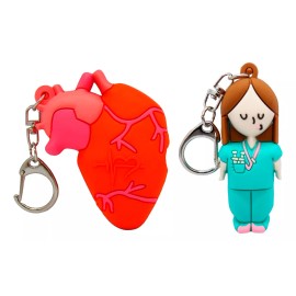 Enfermería al rescate Rompeampolletas Pack Enfermera Corazón Doctora Envío Gratis