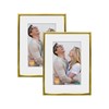 DECANIT 5x7 Picture Frame Metal,Thin Profile Photo Frame 5 by
