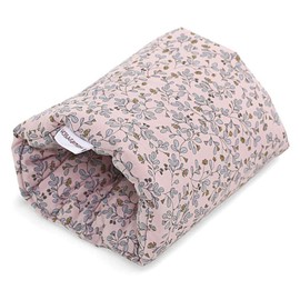 HOBEA-Germany Mini Nursing Pillow Arm Nursing Pillow Small Nursing Pillow for Travel Nursing Muff in Various Designs Model: Flower Tendrils Pink