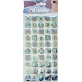 Sticko Cool Cat ABC Alphabet Letter 3D Stickers Planner Teacher Crafts Scrapbook