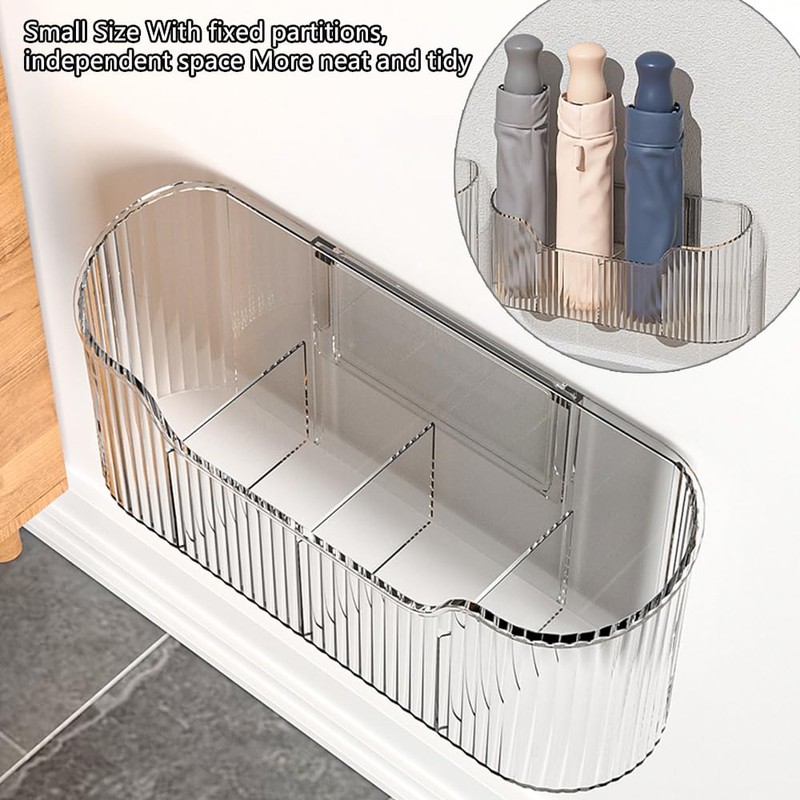 2PCS Cabinet Door Organizer,Self Adhesive Kitchen Cabinet Organizer,Cabinet Door Storage