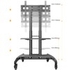 NB Mobile TV Cart, UL Listed, Rolling TV Stand with