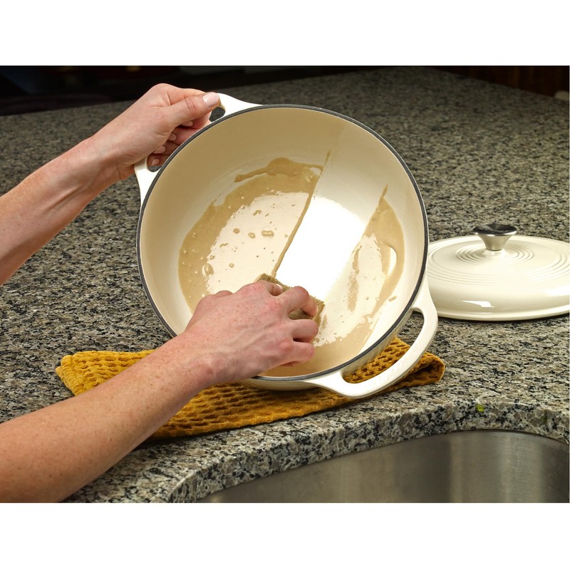 Mercer Culinary Enameled Cast Iron Round Dutch Oven, 6 qt.,