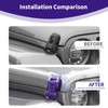 PDKLIN for Jeep Hood Latches Lock Catch Kit for Jeep