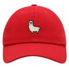 JPAK Alpaca Premium Dad Hat Embroidered Cotton Baseball Cap Peru