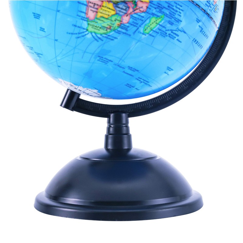 Exerz Educational World Globe 20cm Swivel Rotating Desk Top Globe