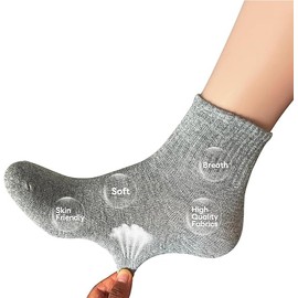 Disposable Socks 20 Pairs – Compressed Cotton Socks for Men Women, Portable Travel Sock for Gym, Hotel, Hiking